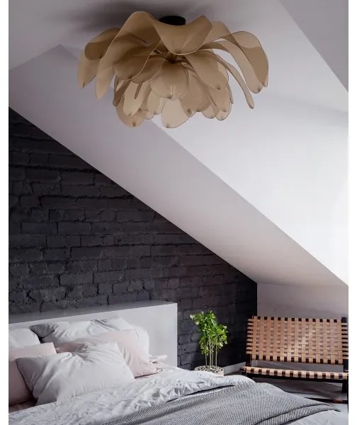 ByRydens 4202430-5507 - Plafonieră LOU LOU, 1xE27/8W/230V, bej