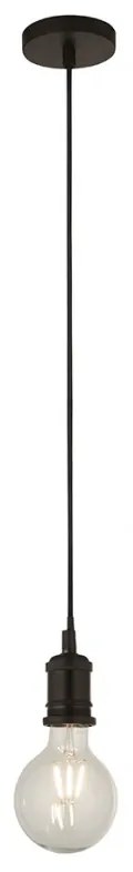 Pendul design modern minimalist SUSPENSION negru 7461BK SRT