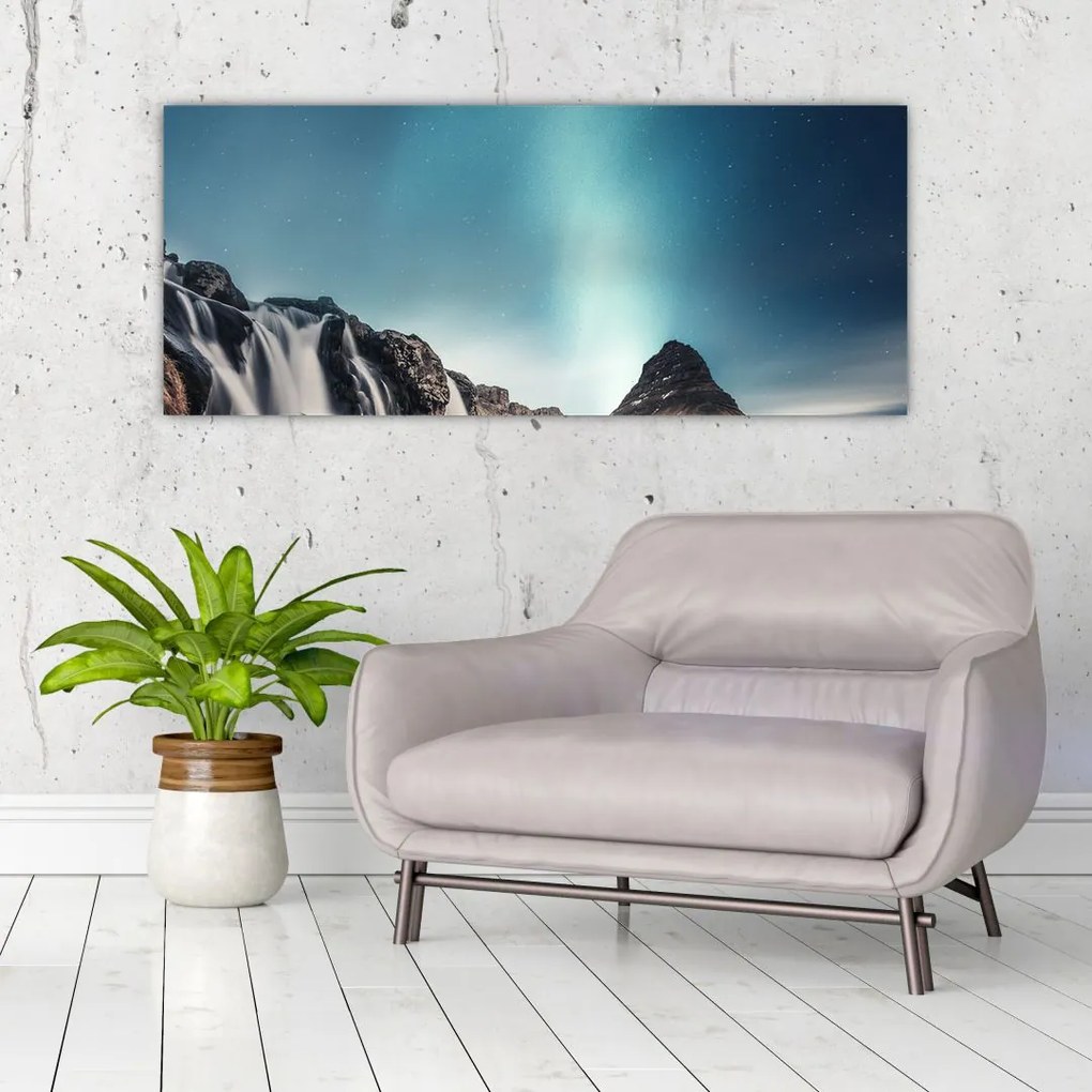 Tablou cu cascade (120x50 cm)