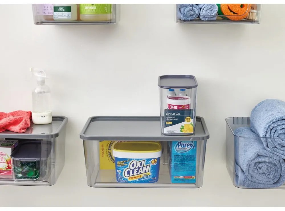 Cutie de depozitare de perete din plastic reciclat iD Wallspace - iDesign