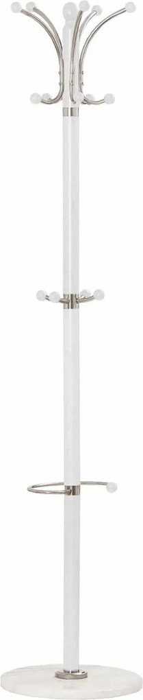 Cuier pom W13, alb, lemn, 38x185 cm
