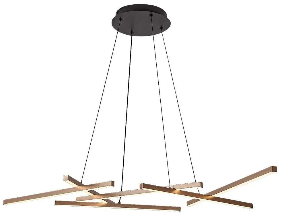 Lustra LED suspendata cu telecomanda Severine