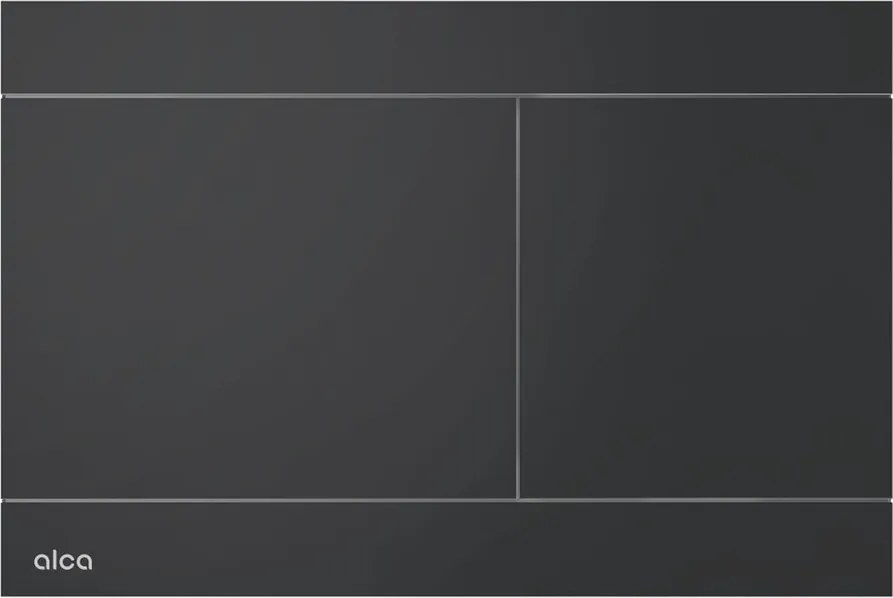 Clapeta de actionare Alca Flat FUN-BLACK negru mat