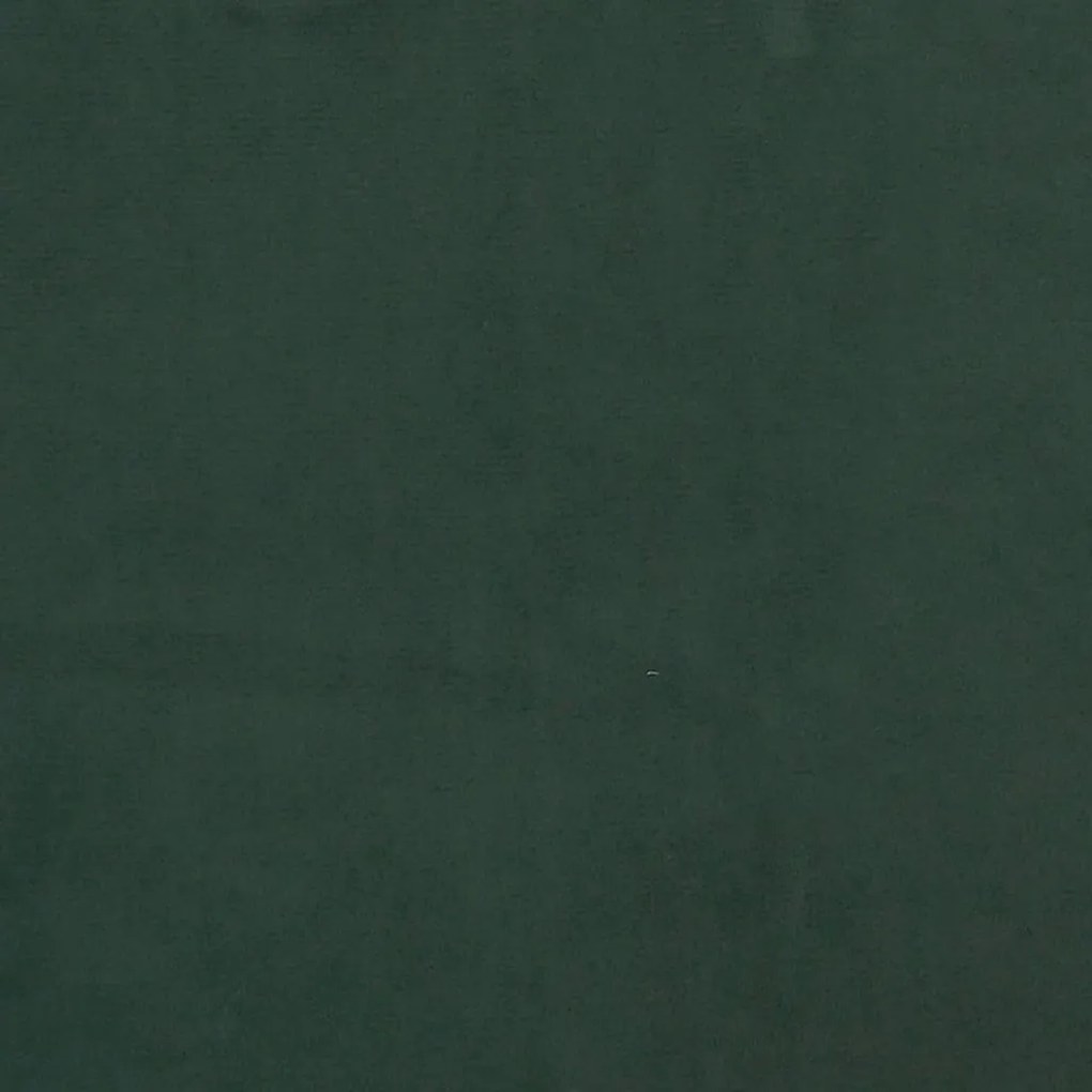 Cadru de pat box spring, verde inchis, 200x200 cm, catifea Verde inchis, 25 cm, 200 x 200 cm