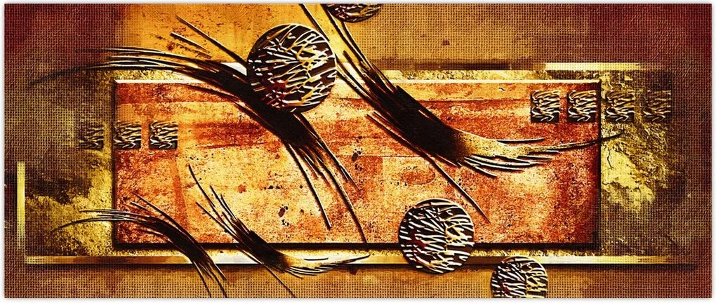 Tablou abstracției (120x50 cm)