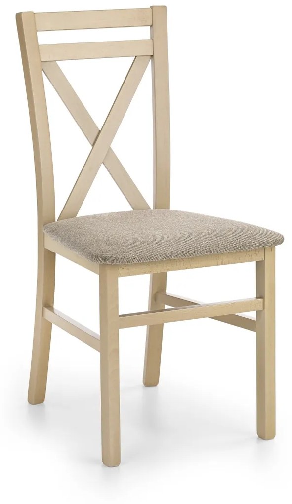 Scaun tapitat Dariusz stejar sonoma - H 90 cm