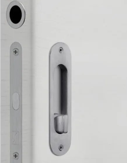 Usa glisanta cu model HDF incastrata in perete - Colectia PROGRESS 1.1 900x2000, 915 x 2020, Folie Decor, 2000 x 2100, Maner ingropat - fara broasca,