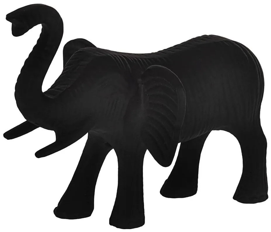 Decorațiune metalică Eglo 427174 JABONGA 15x18,5 cm elefant/negru