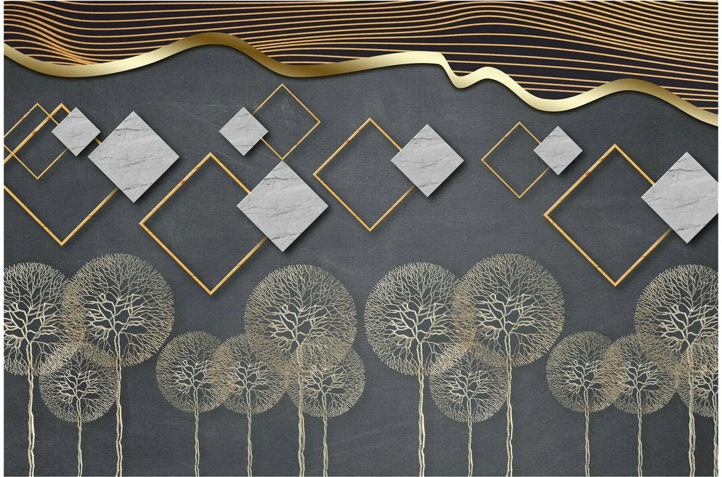 Tablou cu abstracție (90x60 cm)