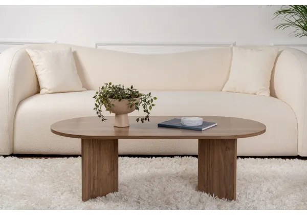 Masă de cafea NEL, nuc