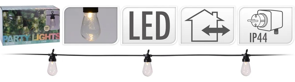 Instalație luminoasă de exterior 20 LED