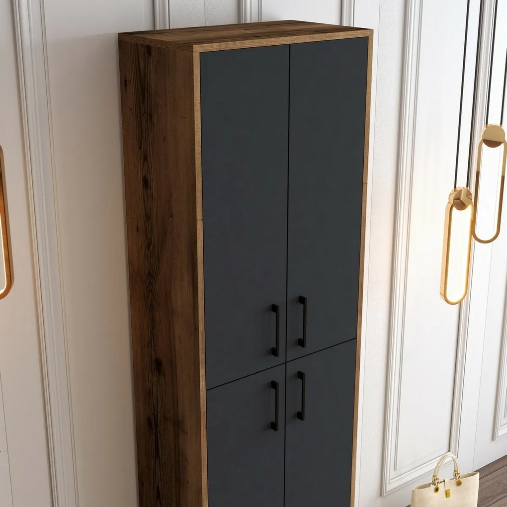 Dulap Berlin Walnut and Anthracite