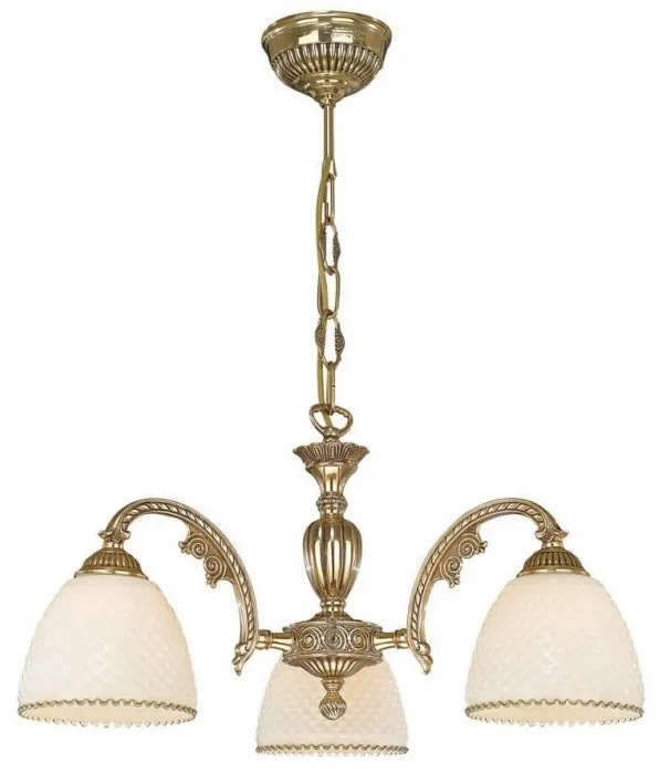 Candelabru din alama 3 brate design italian 7105