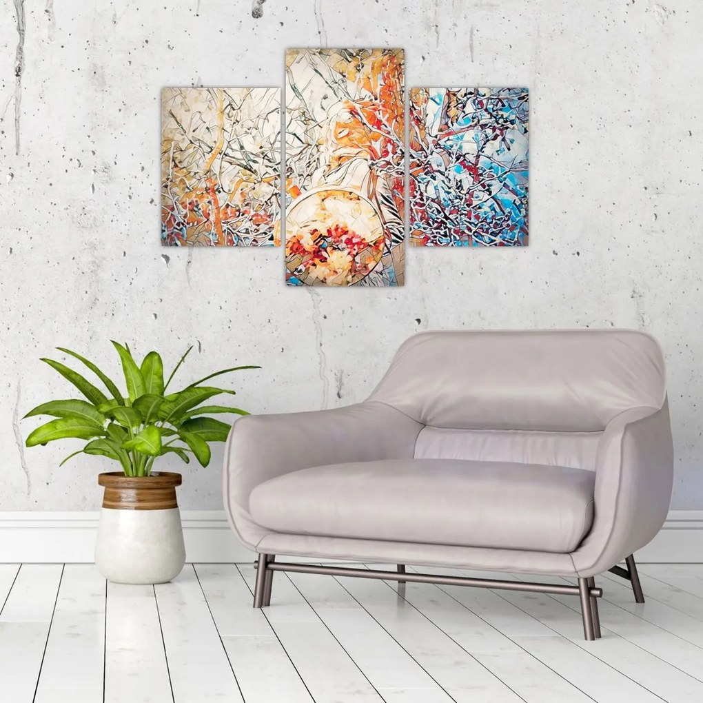 Tablou - Abstract mozaic (90x60 cm)