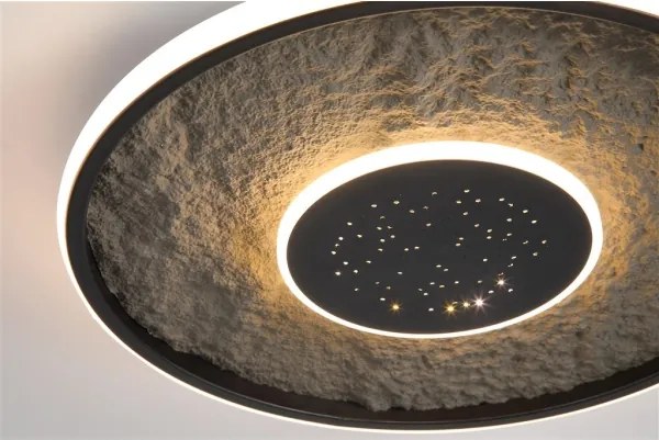 Searchlight LUMADISC 80880-46BK - Plafonieră LED dimabilă, 20W, 230V, Ø 41 cm