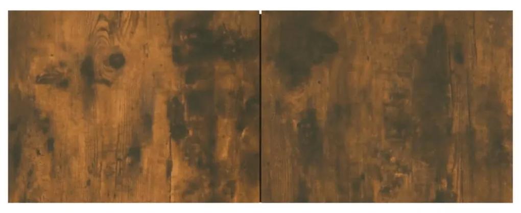 Set dulapuri TV, 6 piese, stejar fumuriu, lemn prelucrat 6, Stejar afumat, 30.5 x 30 x 90 cm