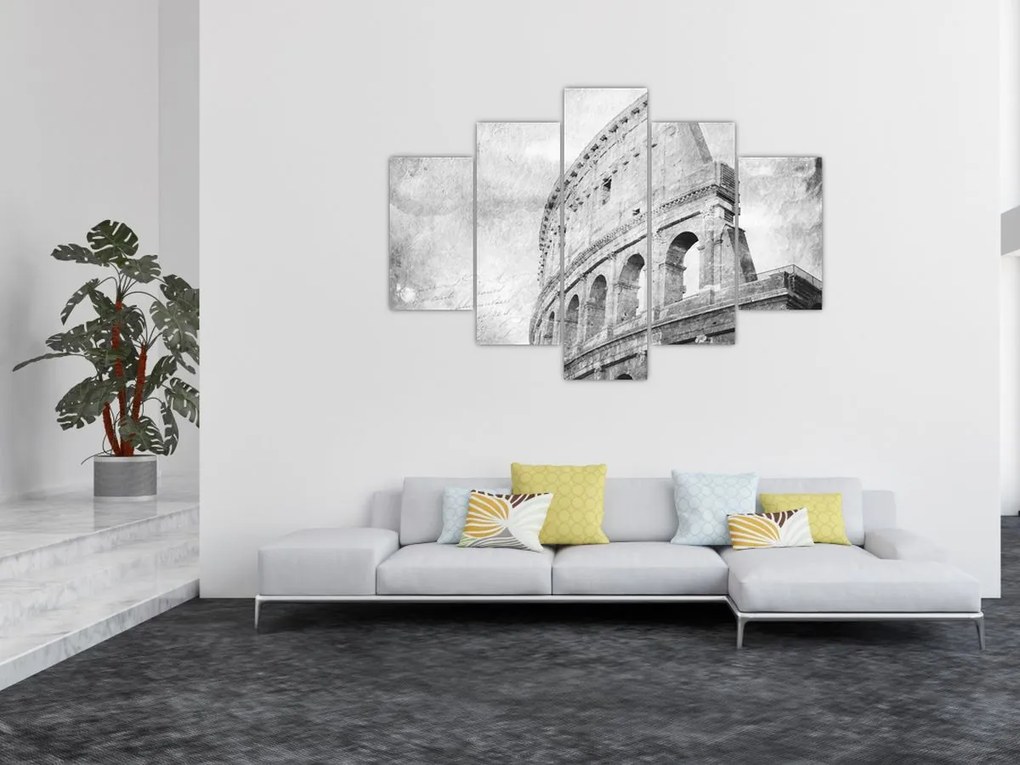 Tablou - Carte poștală de epocă a orașului N⁰1 (150x105 cm)