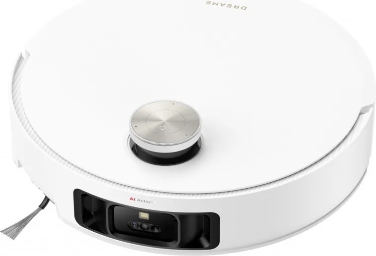 Aspirator robot Dreame X50 Ultra RLX85CE‑6‑WH, 20000 Pa, Recunoastere AI a obstacolelor, Navigare 360°, Control vocal, Sterilizare UV, Alb