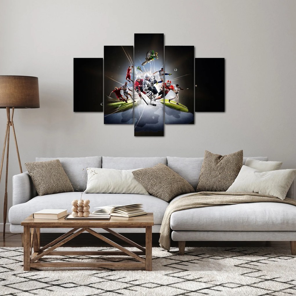 Tablou - Sportivii (150x105 cm)