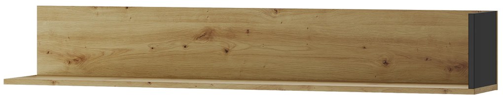 Raft Lorren 35 (stejar artisan + negru mat). 1068169