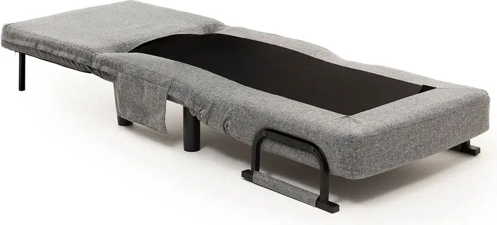 Fotoliu Extensibil,reglabil,Sento,175 x 50 cm,gri