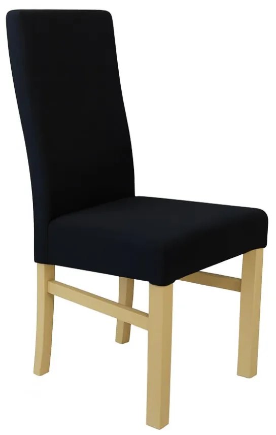 Scaun de dining ALISON, negru/stejar