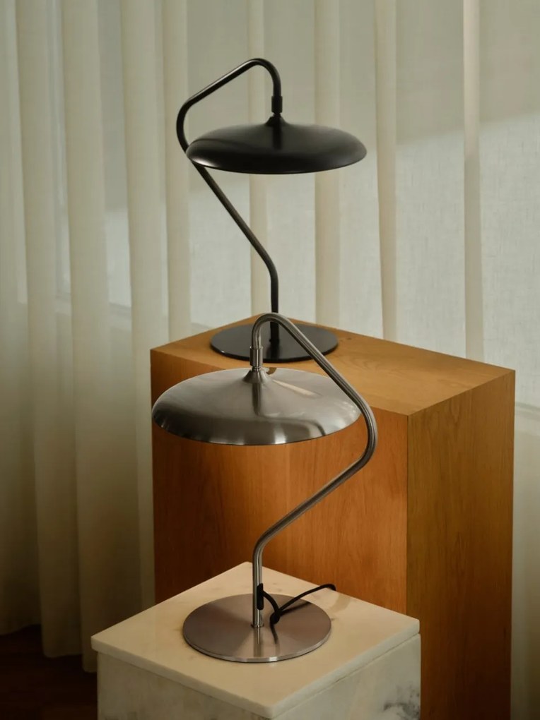 Lampa de masa LED, Design Nordic Minimalist, Artist Negru