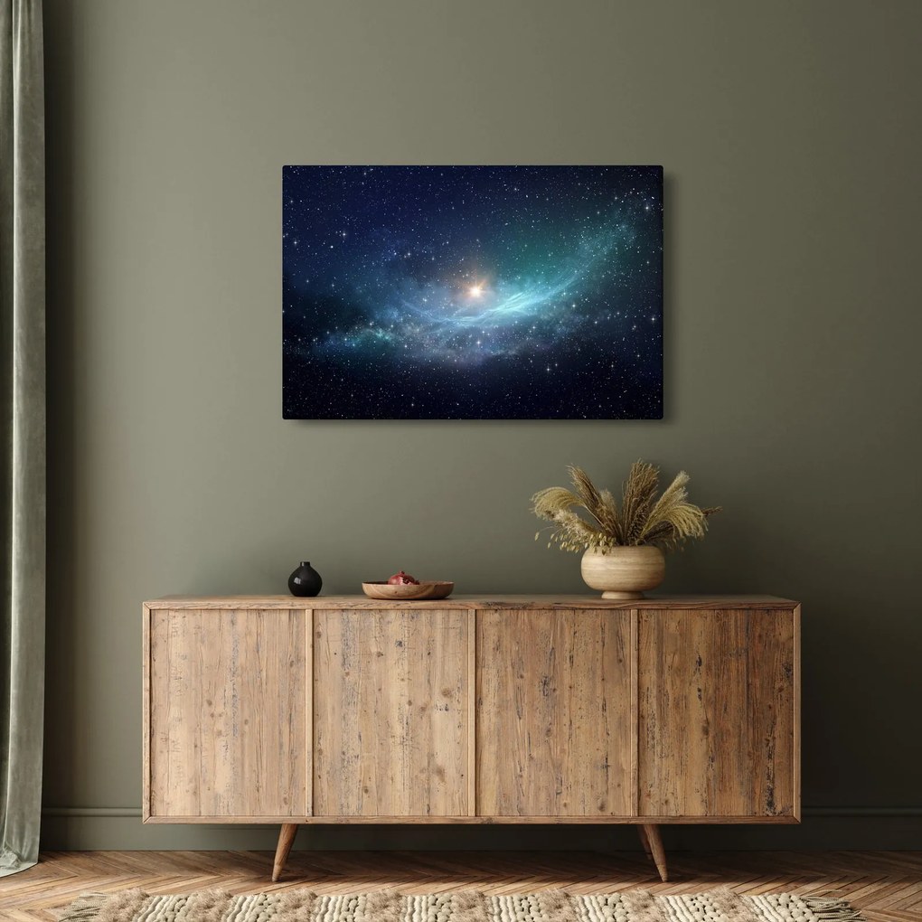 Tablou - Stele și nebuloase (90x60 cm)