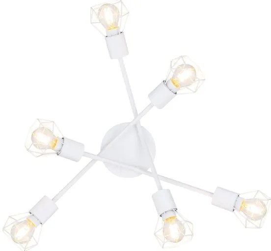 Globo 54802W-6 - Lustră aplicată XARA 6xE14/40W/230V