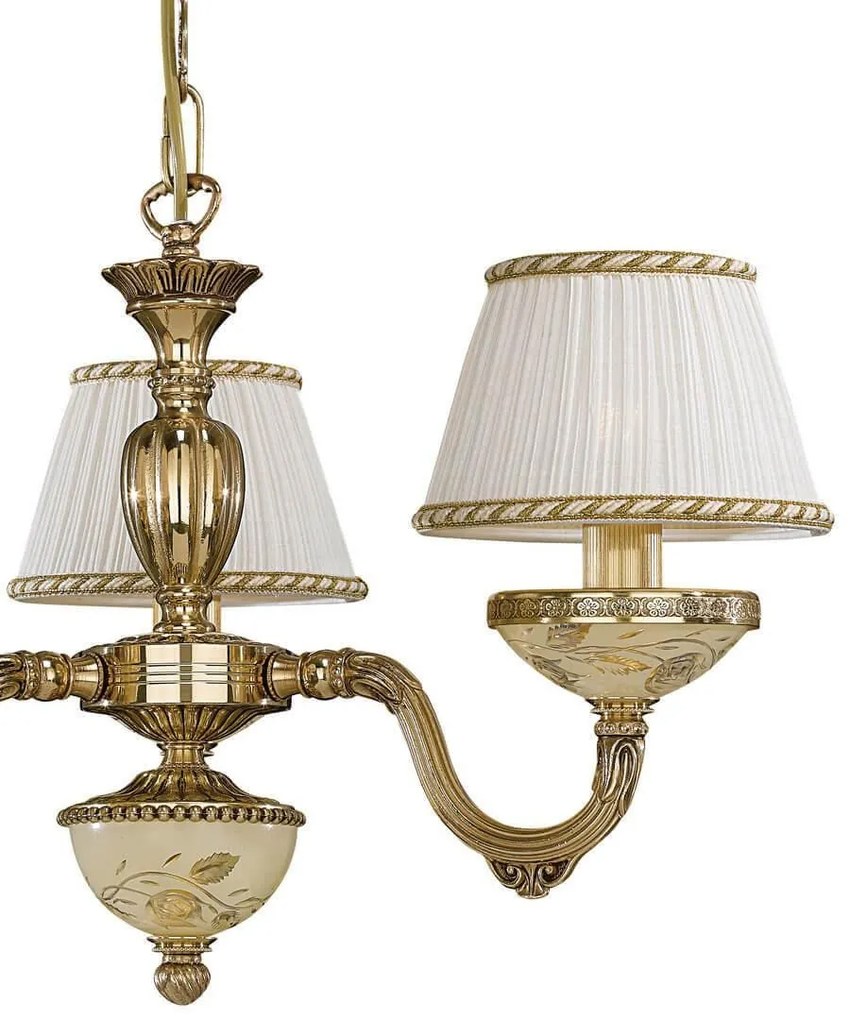 Candelabru din alama 3 brate design italian 6522
