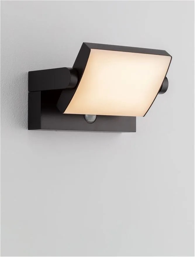 Aplica LED de exterior directionabila cu senzor solar IP54 GERBER
