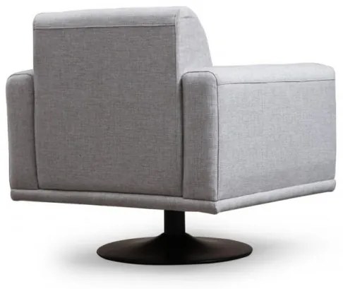 Fotoliu Nikea Turnable Armchair, Alb Murdar
