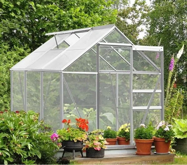 Deuba Sera de gradina - 190 x 195 x 195 - suprafata 3,7 m² - volum 5,85 m³ + baza