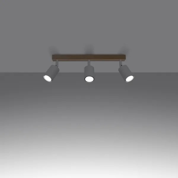 Spot Sollux SL.1288 VERDO 3xGU10/10W/230V alb