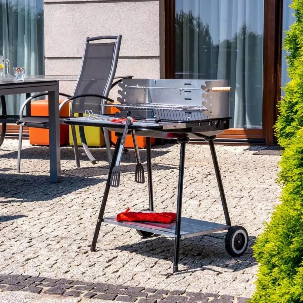 Grătar cu cărbune MIR404, pătrat