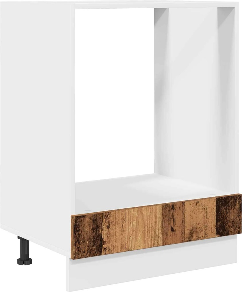 vidaXL Dulap suspendat Lemn vechi 60 x 46 x 81,5 cm Lemn compozit