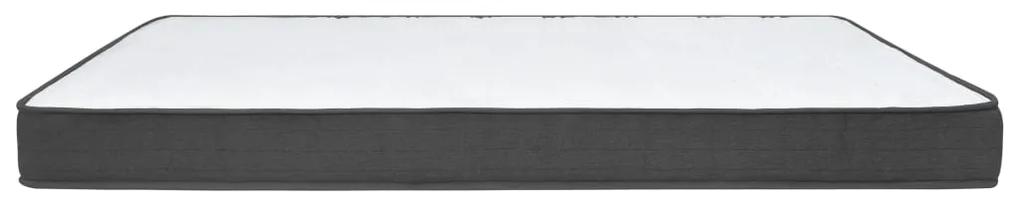 Pat continental, gri inchis, 120x200 cm, material textil 24.5 cm, 120 x 200 cm