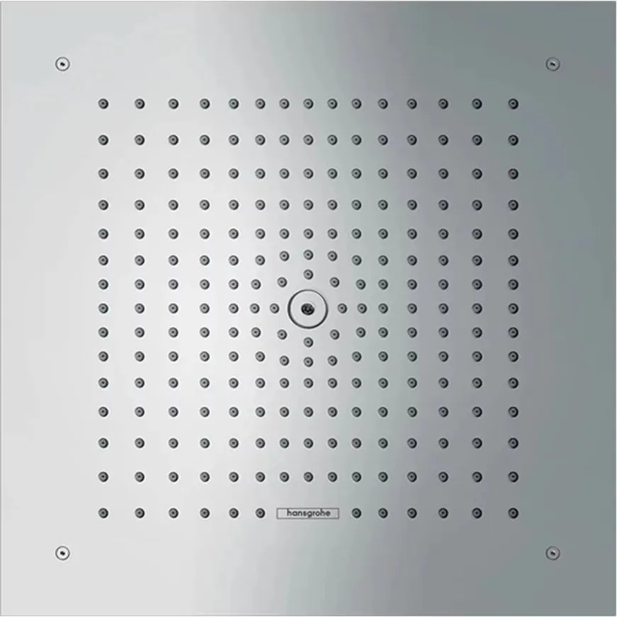 Palarie de dus patrata Hansgrohe Raindance E crom lucios 40x40 cm 1 functie