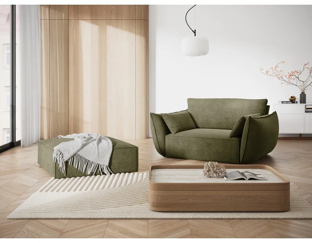 Fotoliu verde Vanda – Mazzini Sofas