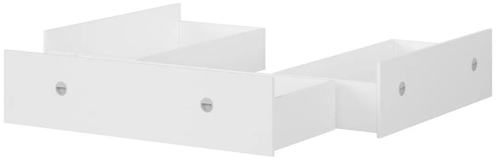 Sertare sub pat Nepo Plus 160 cm (alb) (3ks). 1098331