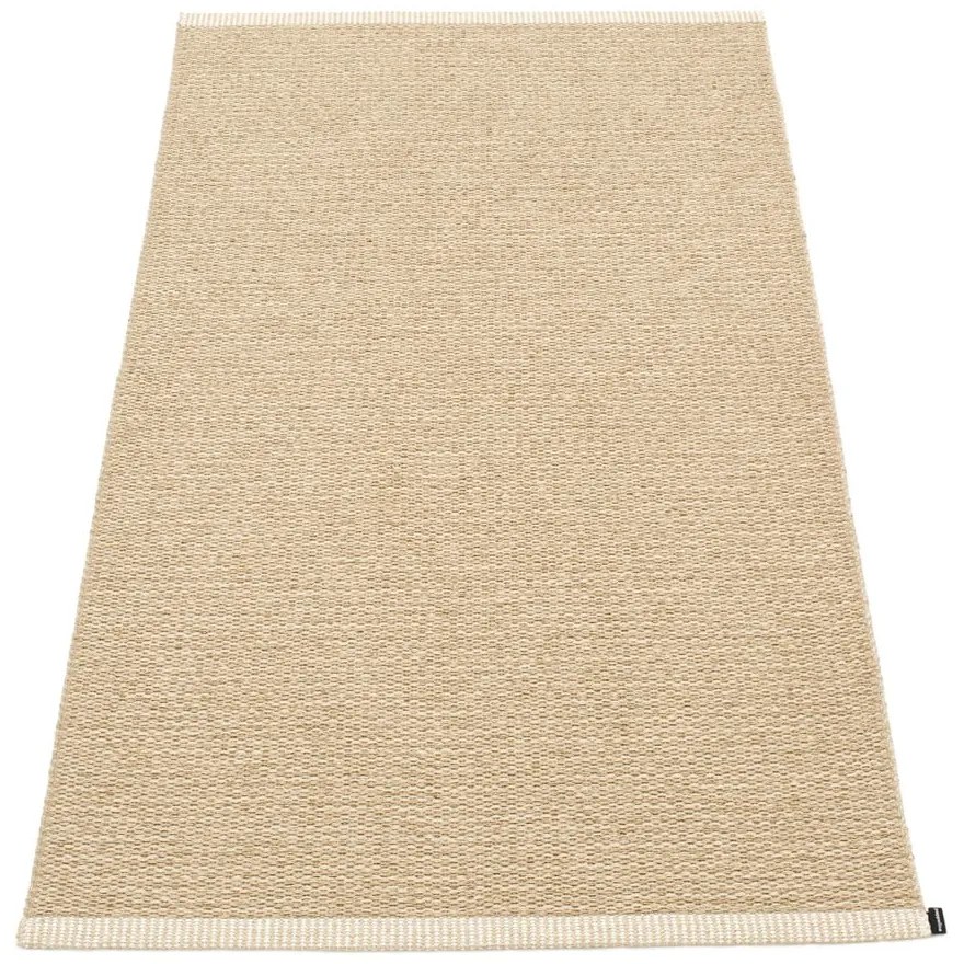 Covor pentru exterior și interior bej 85x160 cm Mono Light Nougat – Pappelina