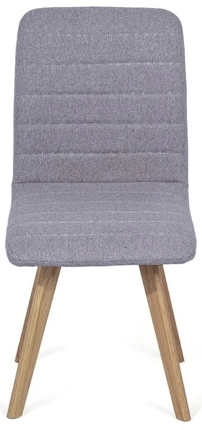 Set 2 scaune dining gri închis Veva - Bonami Selection