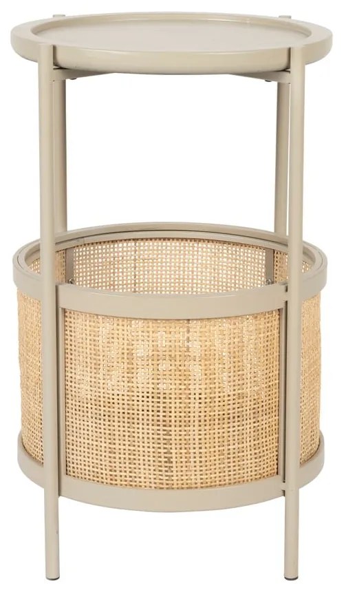 Măsuță auxiliară rotundă ø 30 cm Makoto – White Label