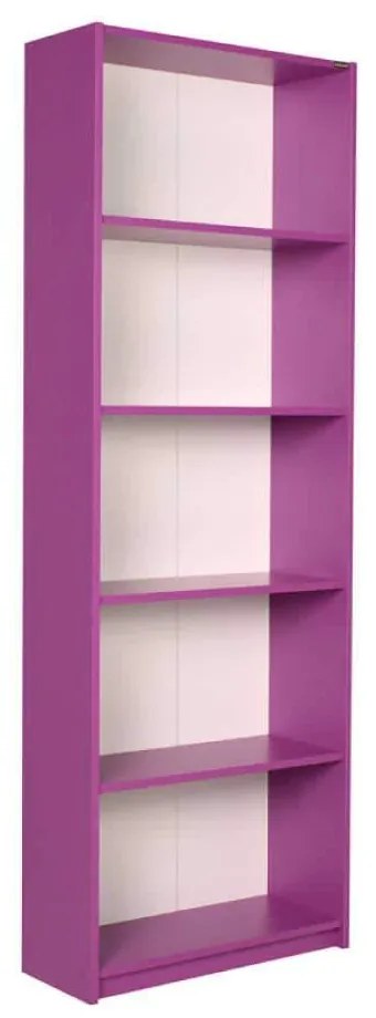 Biblioteca Adore Modern, 5 rafturi, 64x182x26 cm