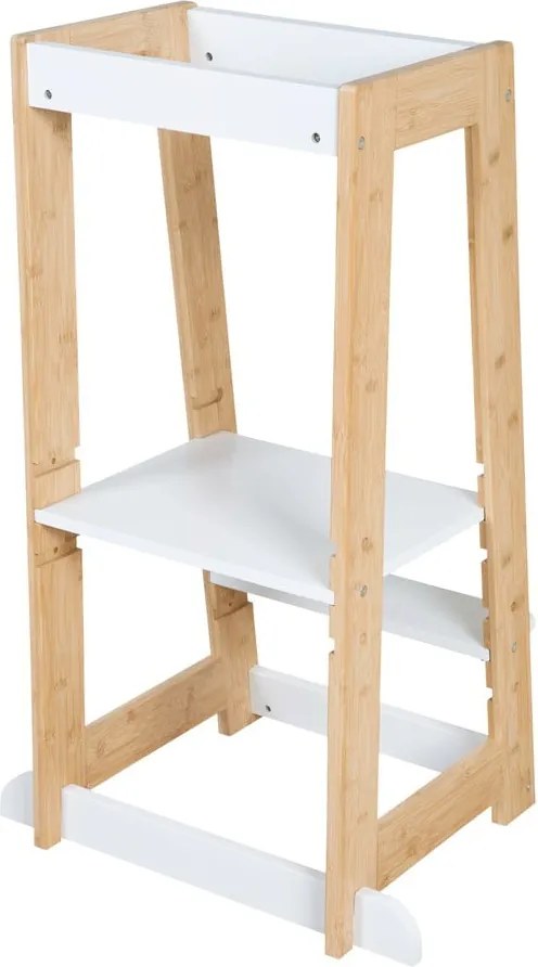 Turn de învățare alb din bambus – Roba