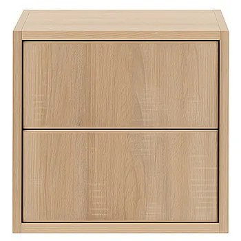 Boxie dulap de perete cu 2 sertare 40x40x37 cm stejar sonoma