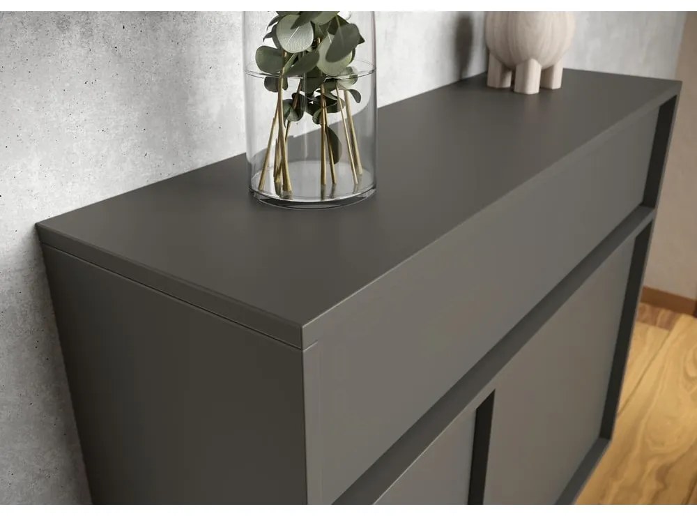 Dulap gri antracit 83x63x25 cm Ameca 2.0 – Germania