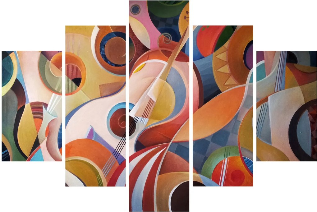 Tablou - Abstract muzical (150x105 cm)