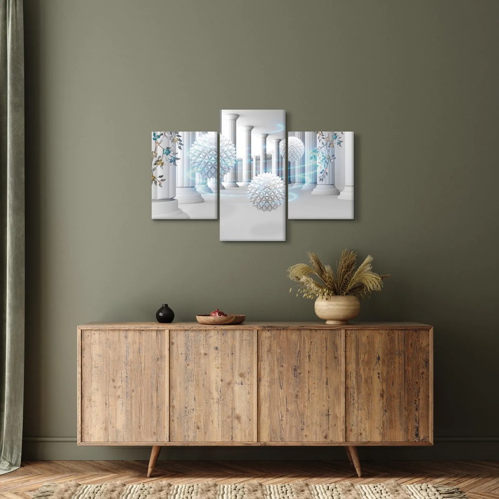 Tablou abstract în stil antic (90x60 cm)