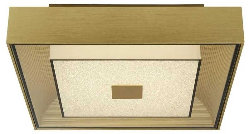 Plafoniera eleganta design modern Rhea LED auriu